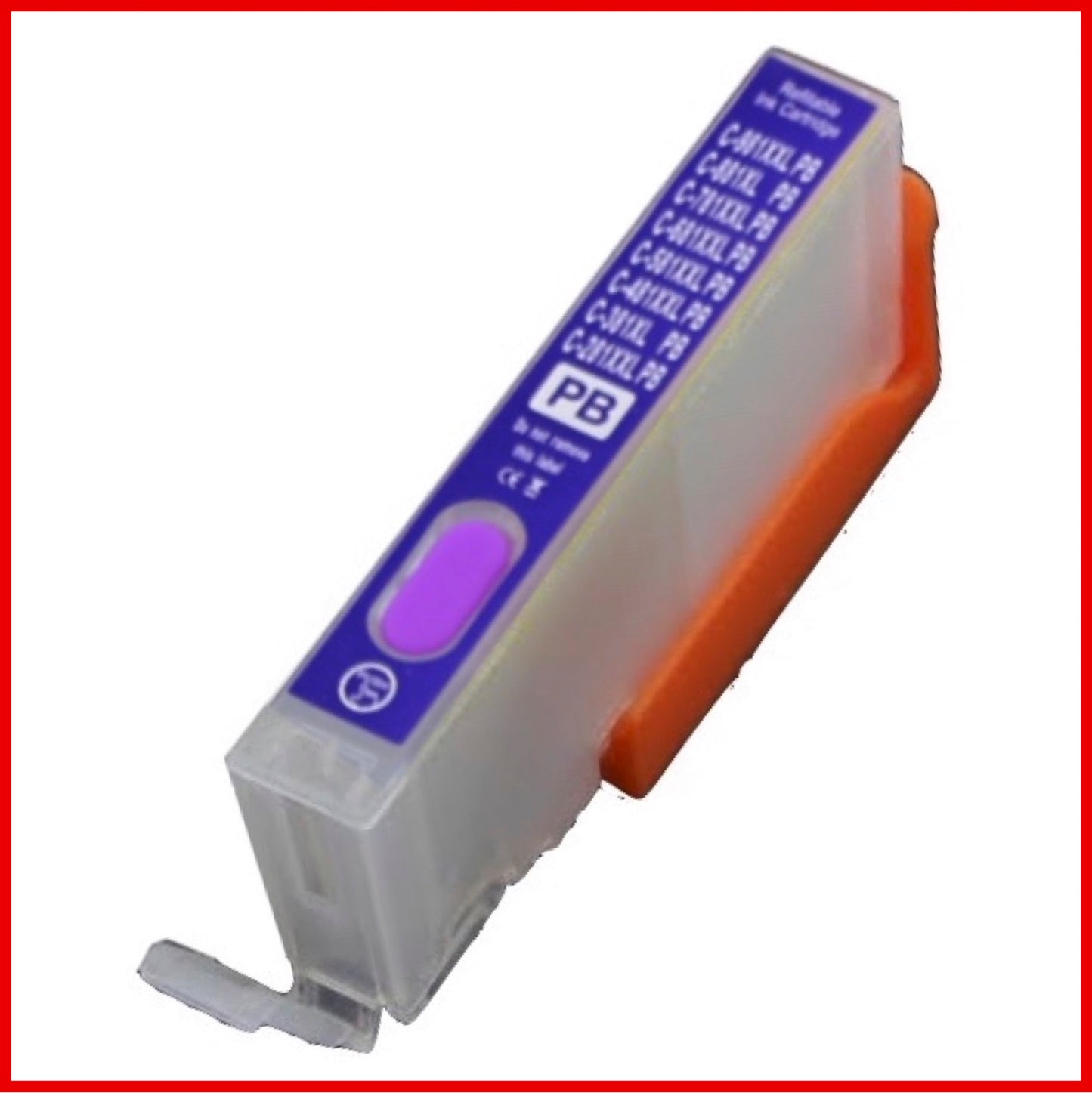 Refillable 580XL & 581XL Cartridges for Canon Pixma