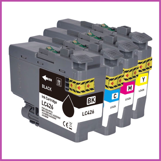 Compatible Brother 426 Ink Cartridges (Paper Boats)