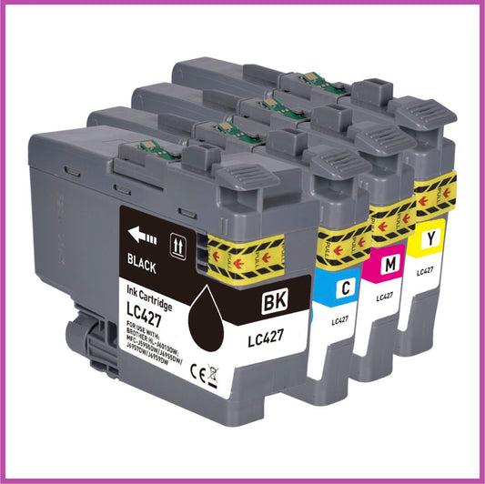 Compatible Brother 427 Multipack Ink Cartridges BK/C/M/Y (Telephone)