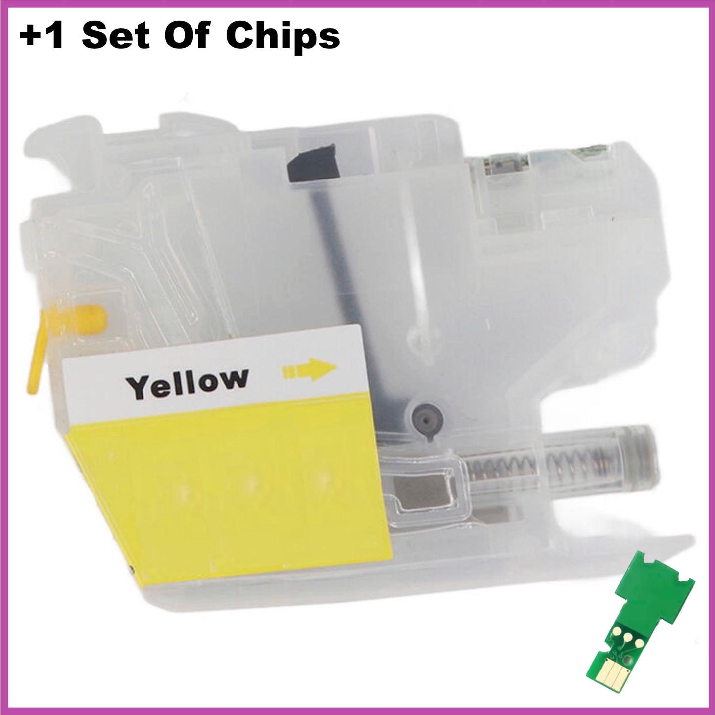 Refillable 422XL Cartridges for Brother