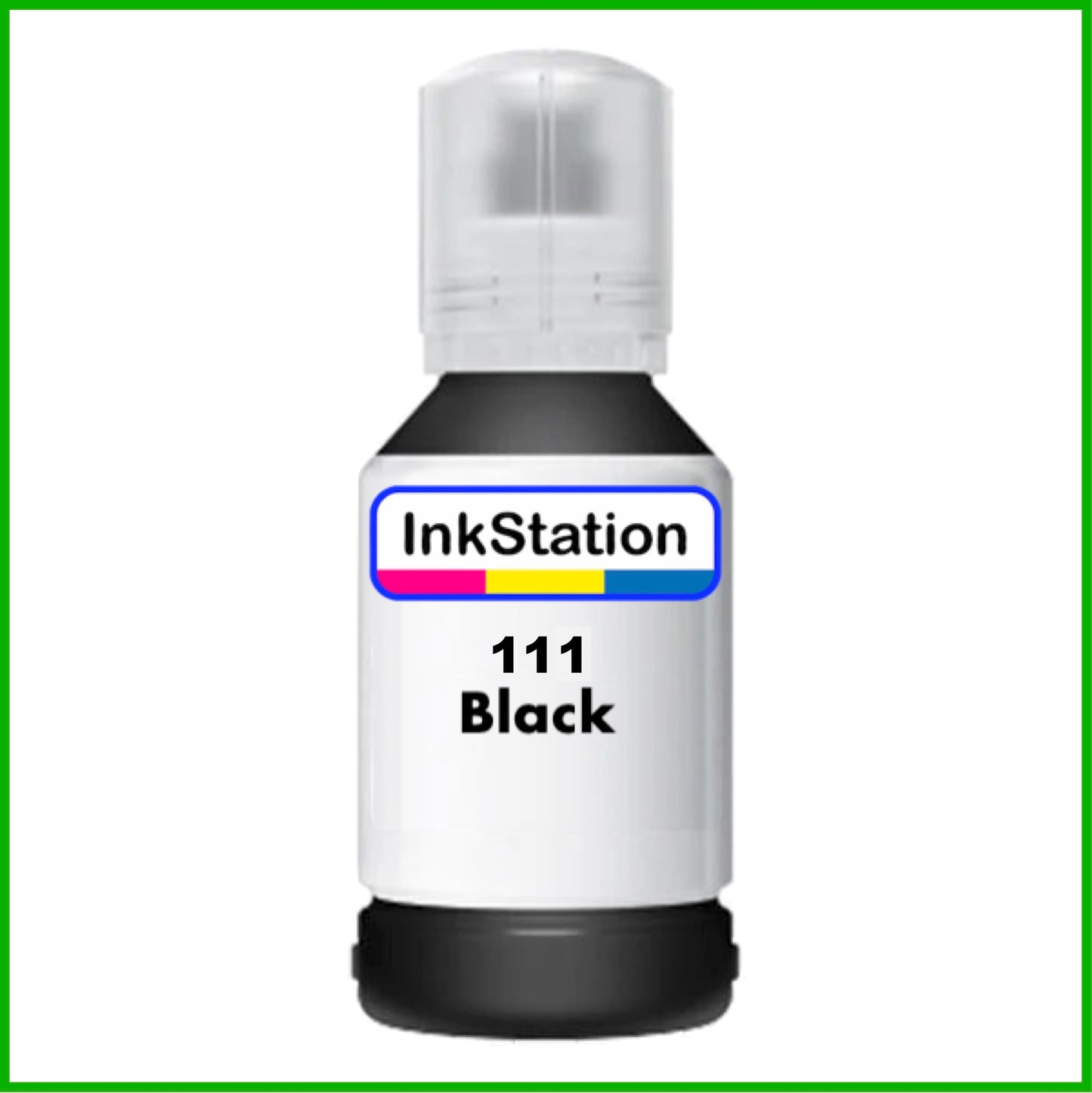 Compatible Black Ink Bottle for 111 Epson EcoTank (127ml)