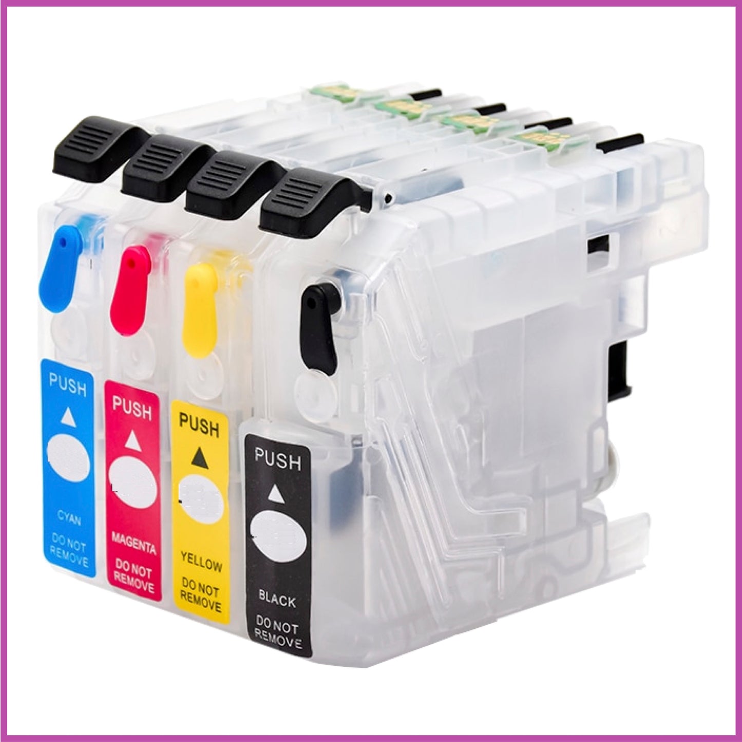 Refillable 123XL Cartridges with ARC Chips for Brother