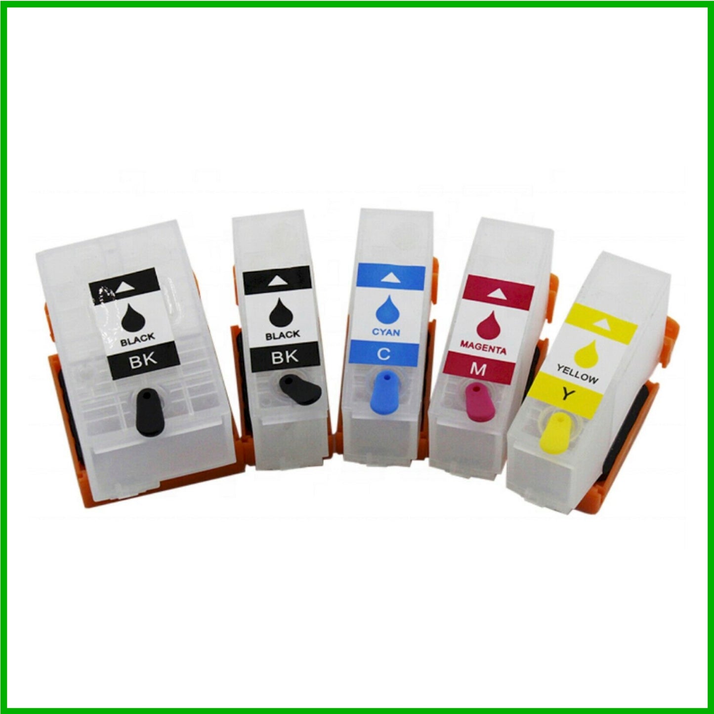 Refillable 202XL Cartridges with ARC Chips for Epson Expression Premium