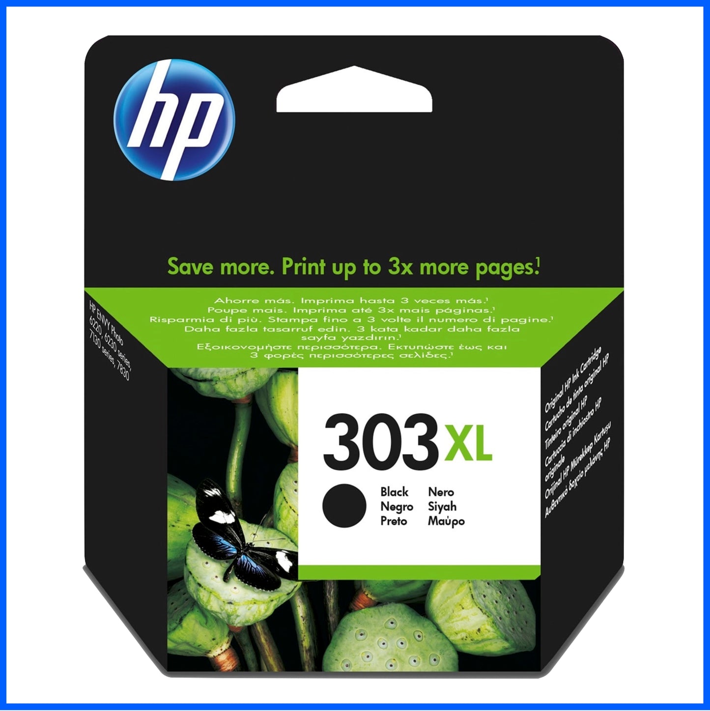 HP 303XL High Capacity Black Ink Cartridge (Original)