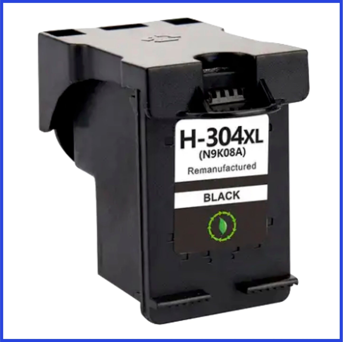 Remanufactured HP 304XL High Capacity Black Ink Cartridge (Compatible Replacement)