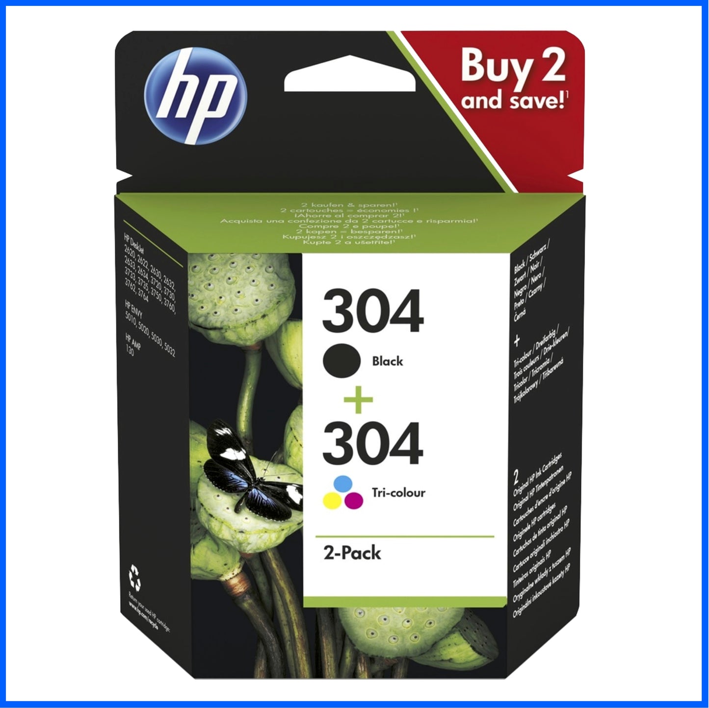 HP 304 Multipack Ink Cartridge (Original)