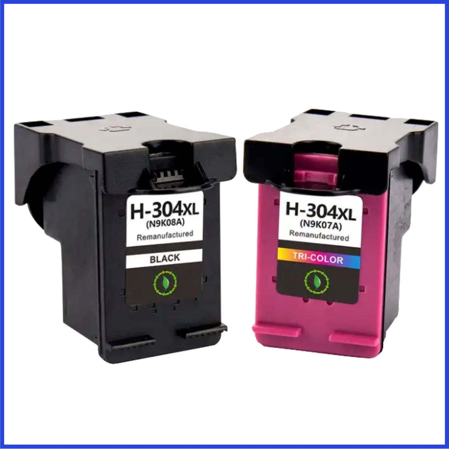 Remanufactured HP 304XL High Capacity Multipack of Ink Cartridge (Compatible Replacement)