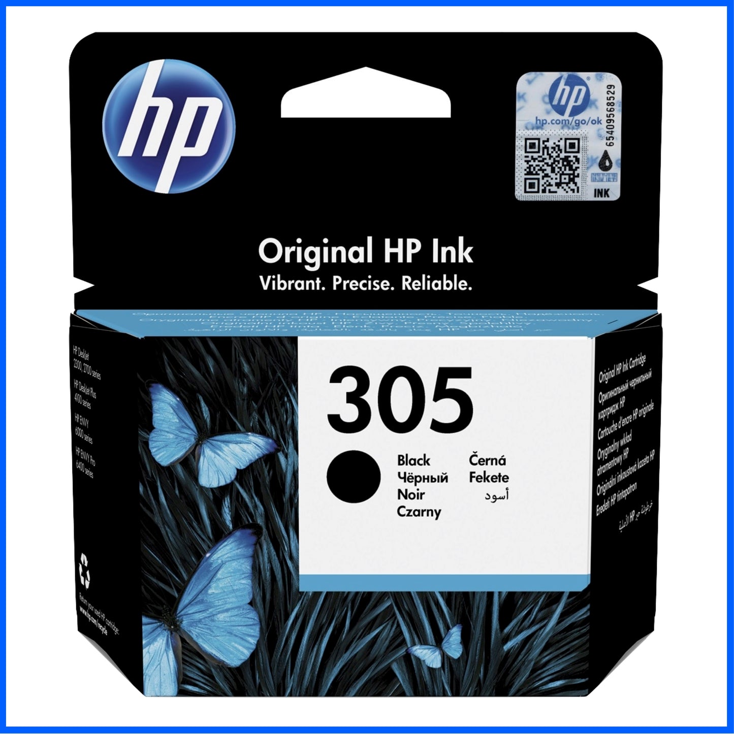 HP 305 Black Ink Cartridge (Original)