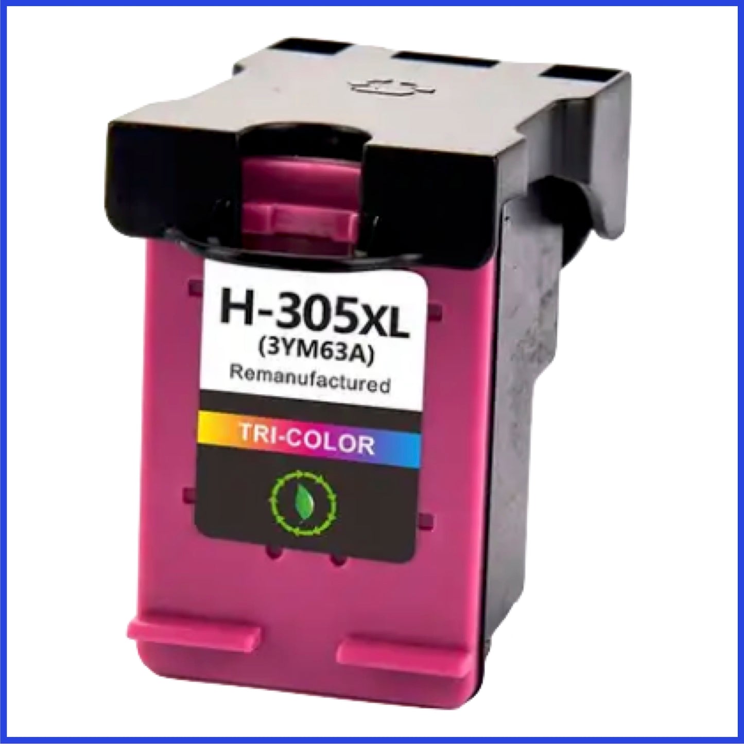 Remanufactured HP 305XL High Capacity Tri-Colour Ink Cartridge (Compatible Replacement)