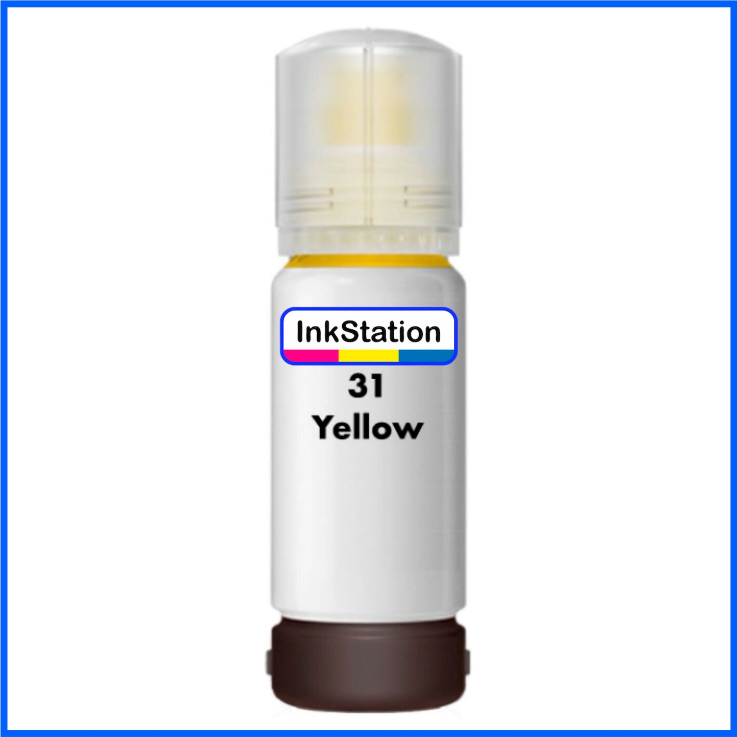 Compatible Yellow Ink Bottle for 31 HP Smart Tank (70ml)