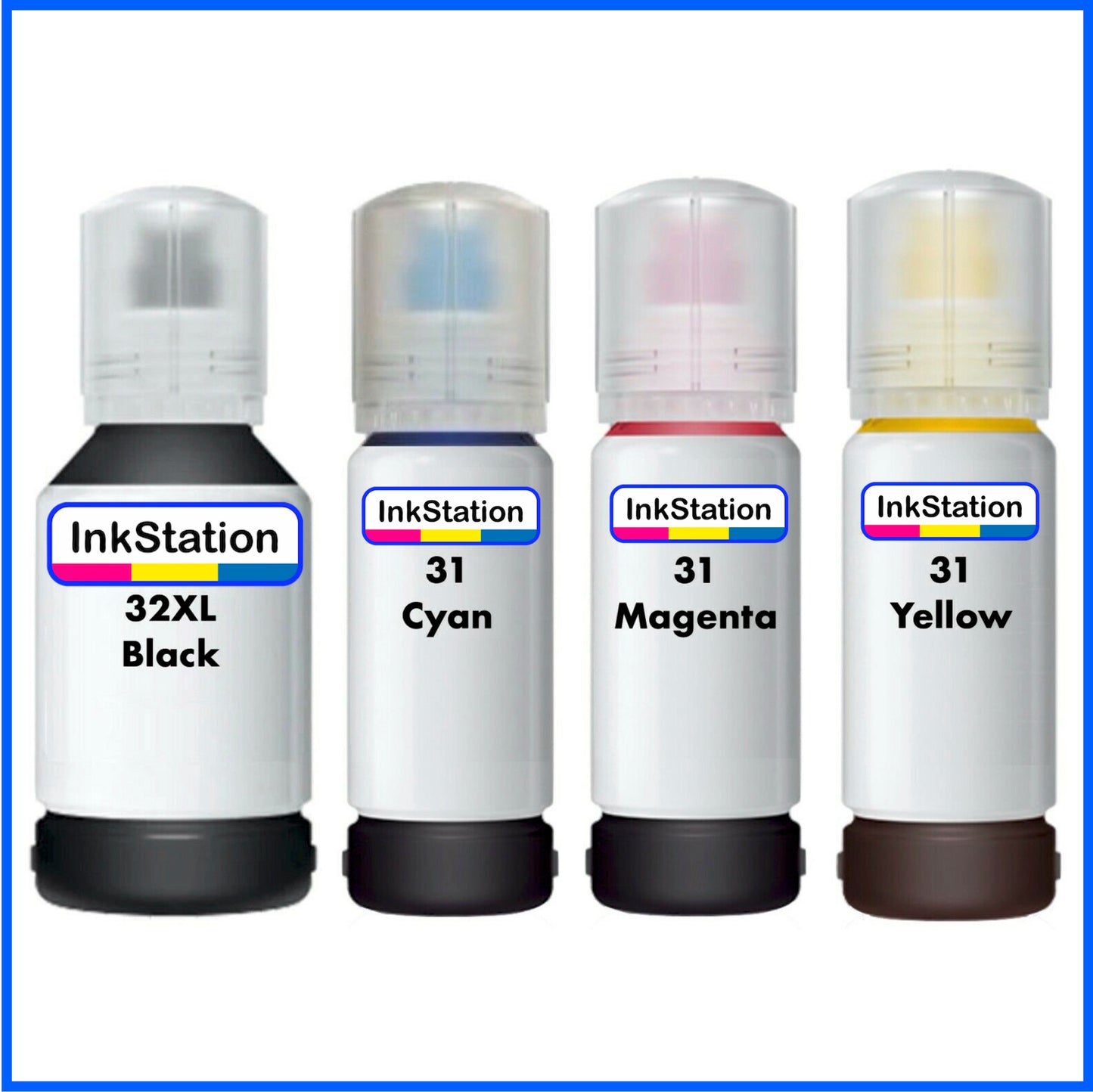 Compatible Black Ink Bottle for 32XL & 31 HP Smart Tank (135/70ml)