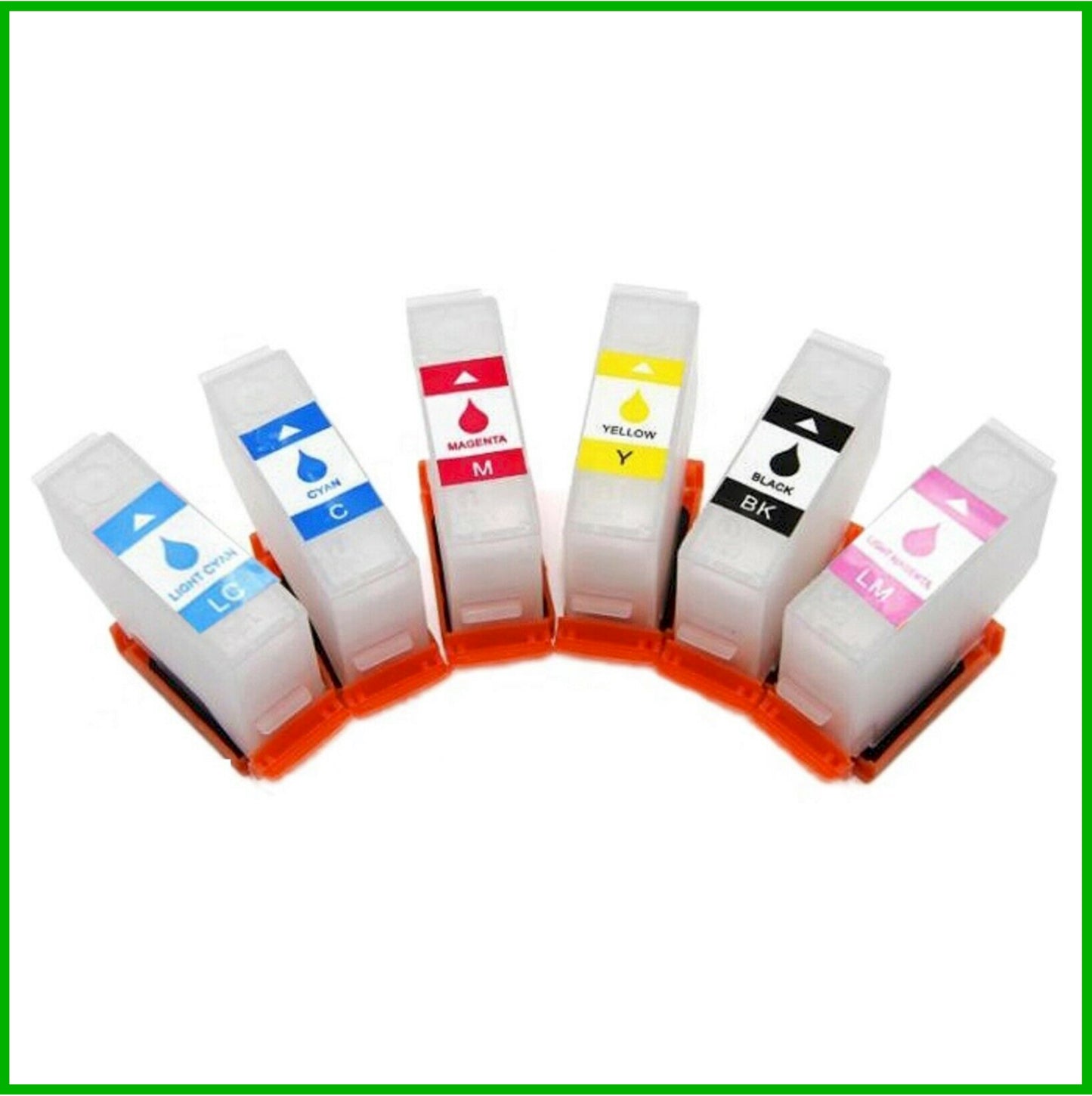 Refillable 378XL Cartridges with ARC Chips for Epson Expression Photo