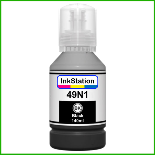 Compatible Black Sublimation Ink Bottle for T49N Epson SureColour Printers