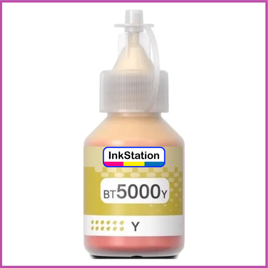 Compatible Yellow Ink Bottle for Brother BT5000 (50ml)