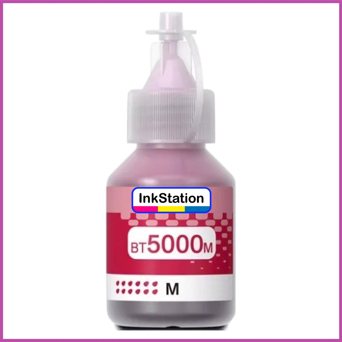 Compatible Magenta Ink Bottle for Brother BT5000 (50ml)