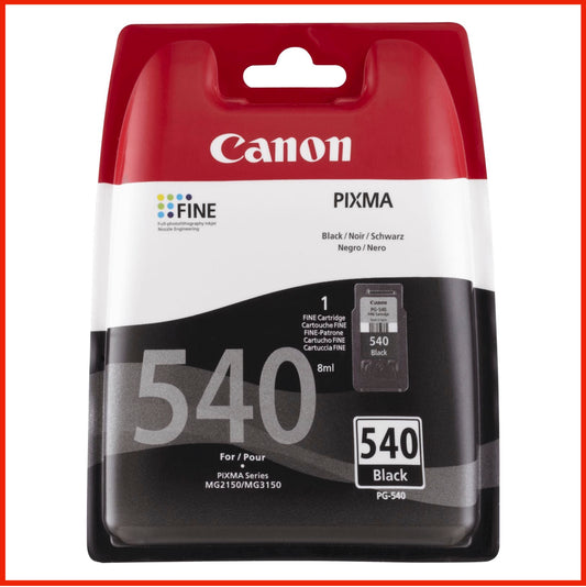Canon PG-540 Black Ink Cartridge (Original)
