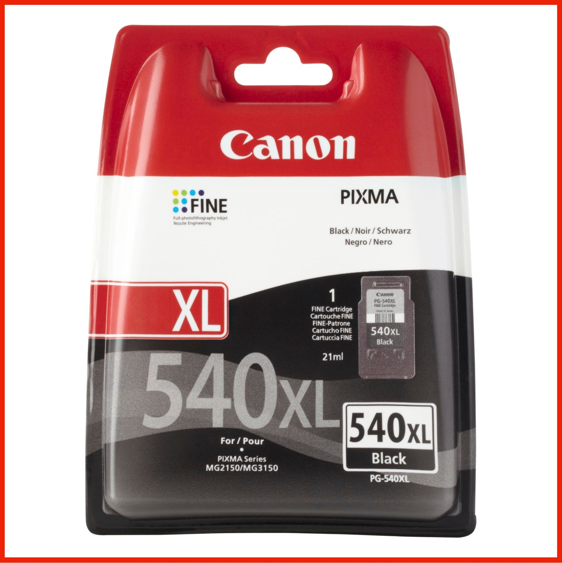 How To Refill A Black Canon Ink Cartridge PG-540xl 540 PG-545