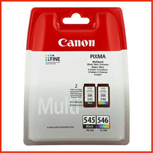 Canon PG-545 / CL-546 Ink Cartridge Multipack (Original)
