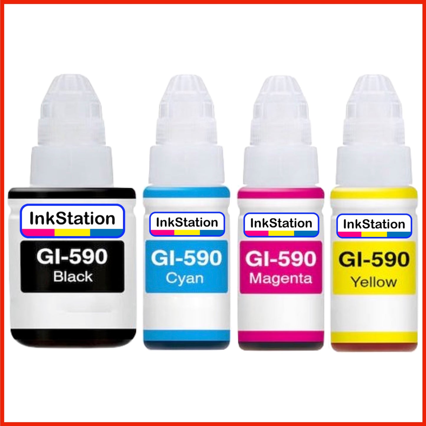 Compatible Ink Bottles for 590 Canon Pixma Printers (135/70ml)