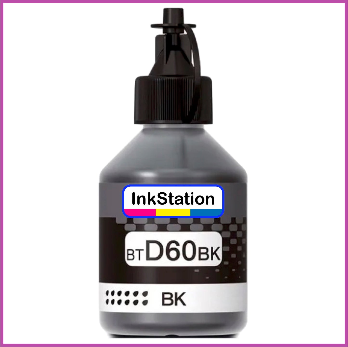Compatible Black Ink Bottle for Brother BTD60 (100ml)