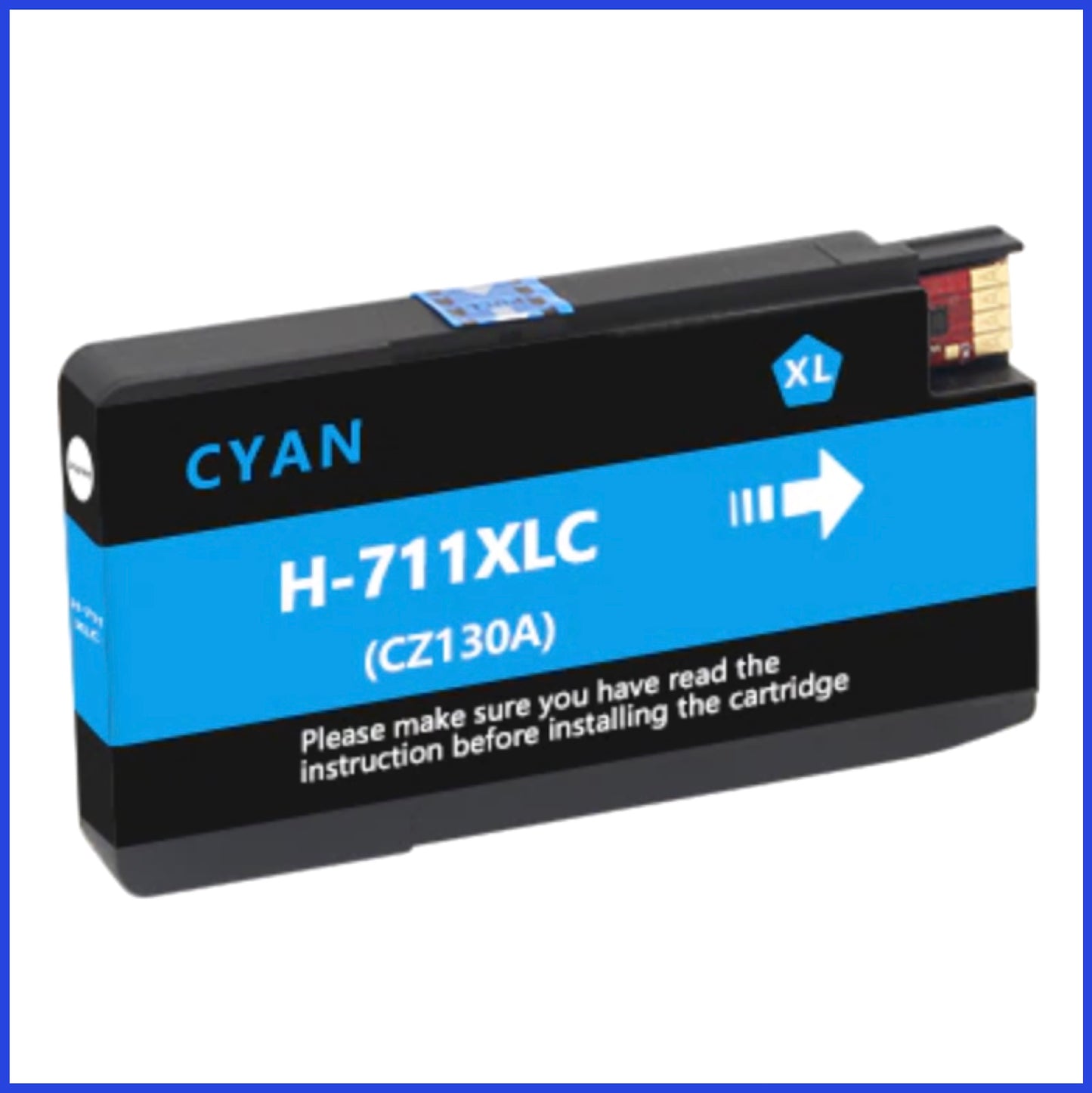 Compatible HP 711XL Cyan Ink Cartridge