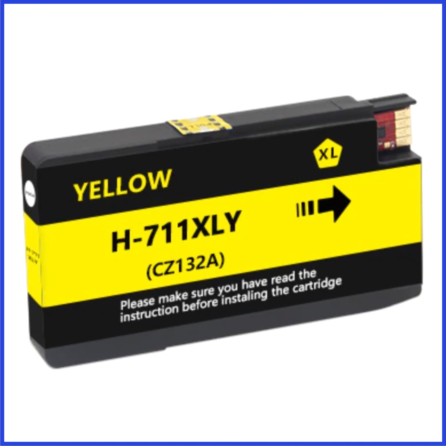 Compatible HP 711XL Yellow Ink Cartridge