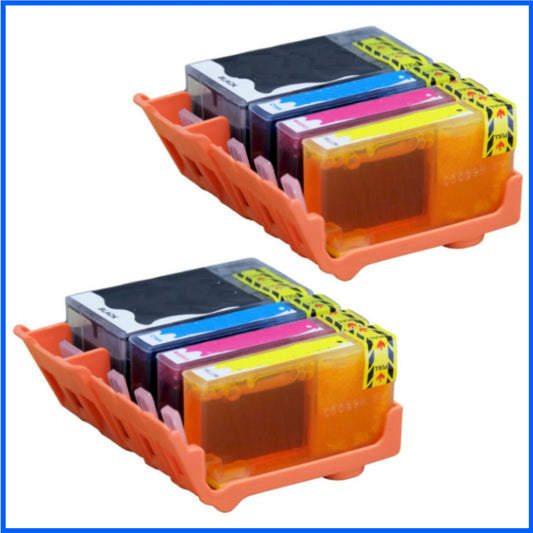 Compatible HP 920XL Multipack x2 Ink Cartridges BK/C/M/Y