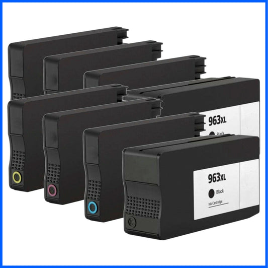 Compatible HP 963XL Multipack x2 Ink Cartridges BK/C/M/Y