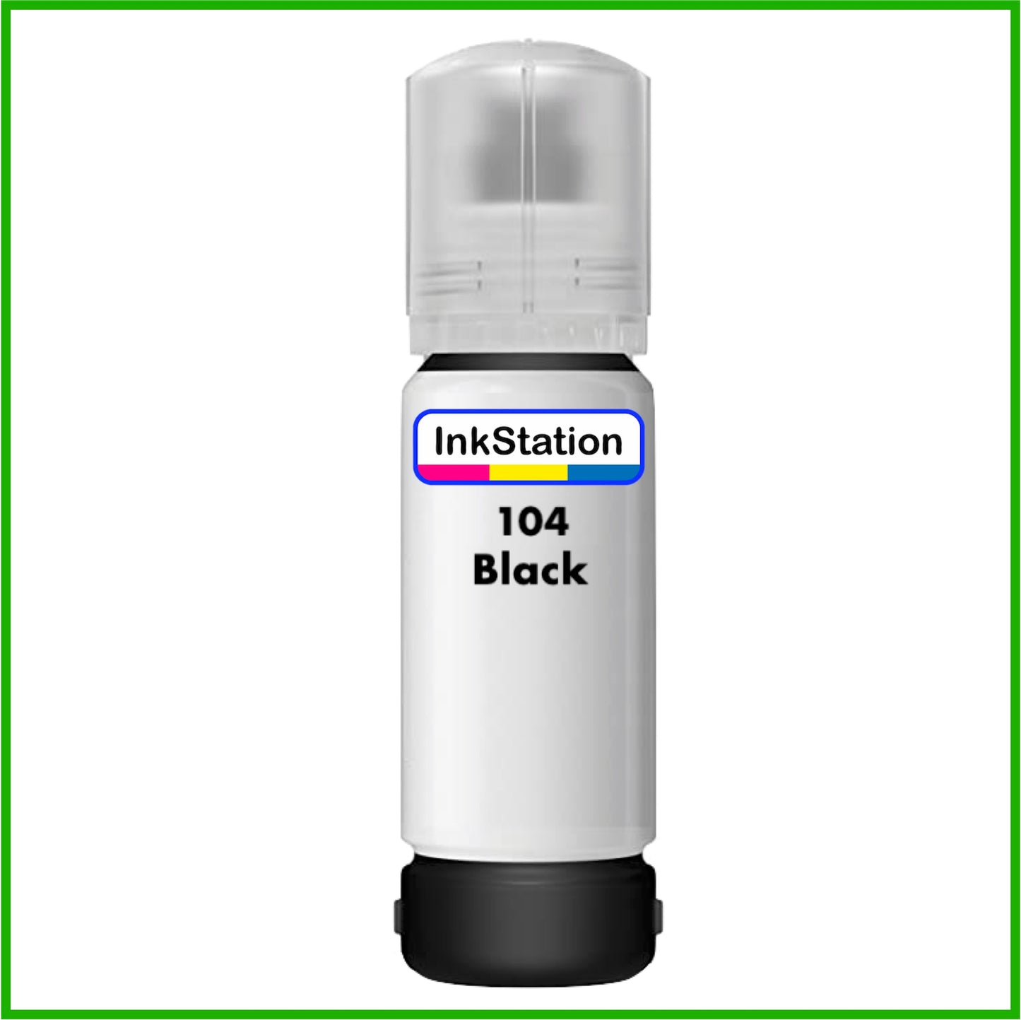Compatible Black Ink Bottle for 104 Epson EcoTank (70ml)