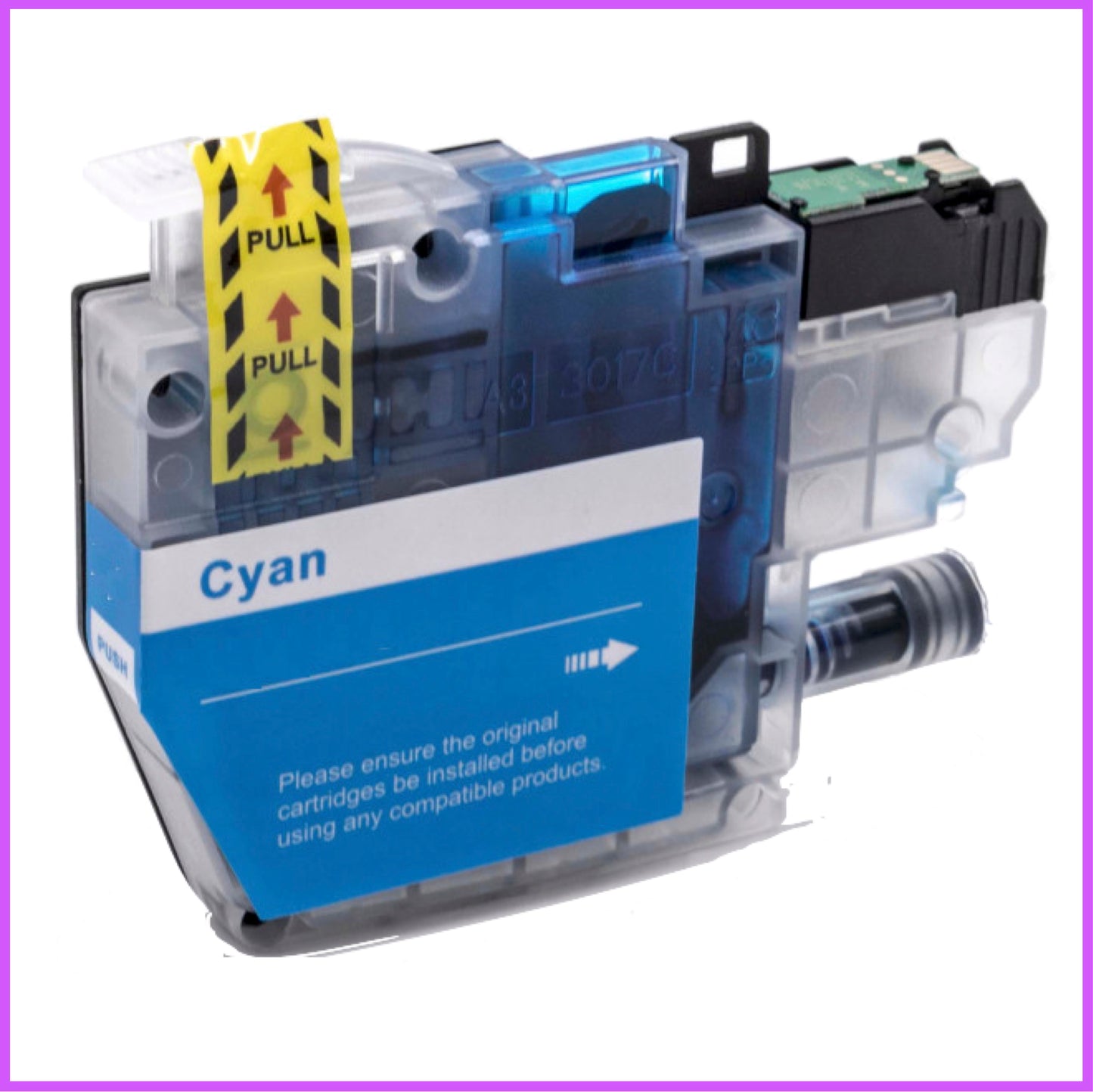 Compatible Brother 3213XL Cyan Ink Cartridge (Ice Cream)