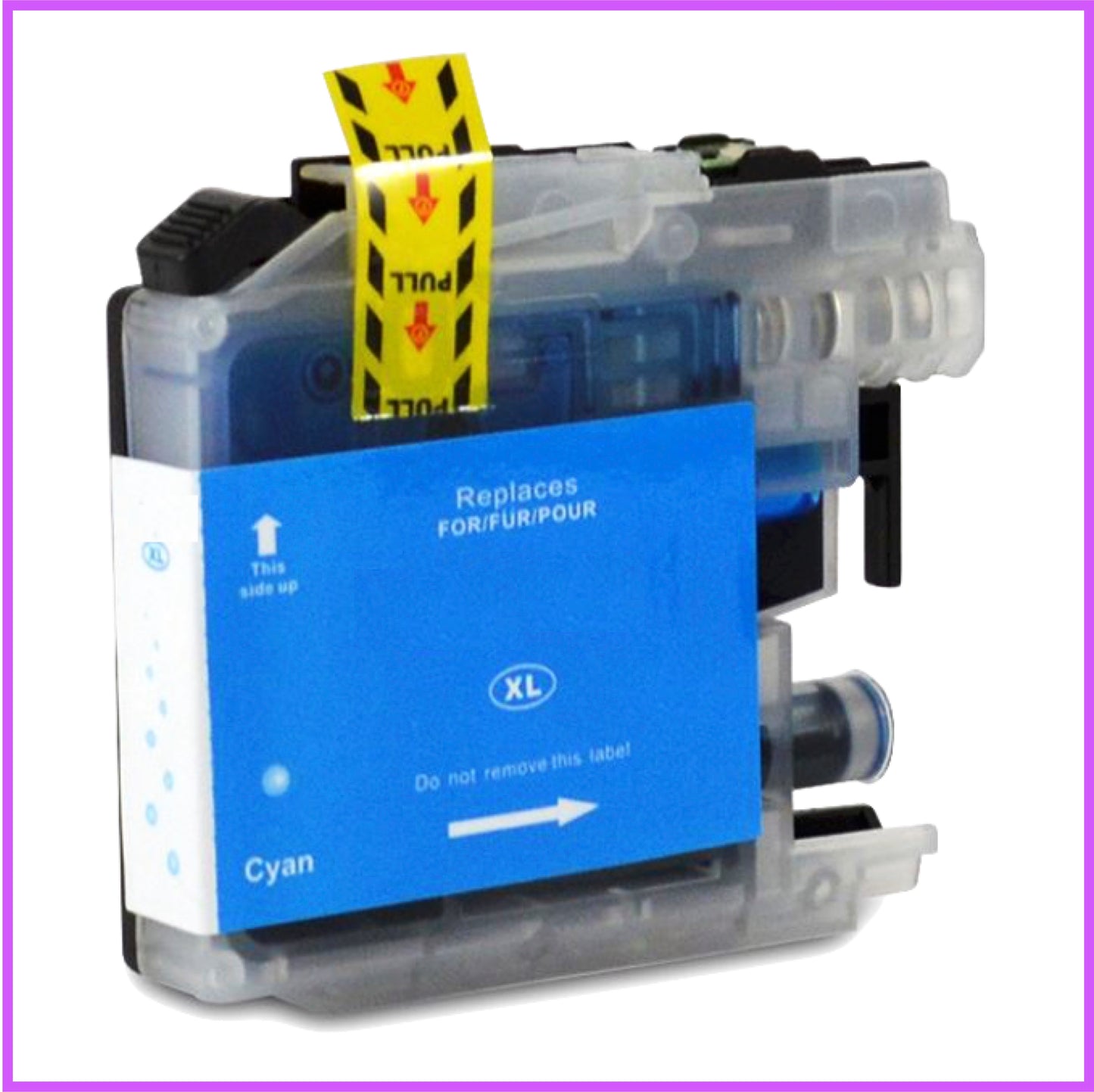 Compatible Brother 225XL Cyan Ink Cartridge (Cups)