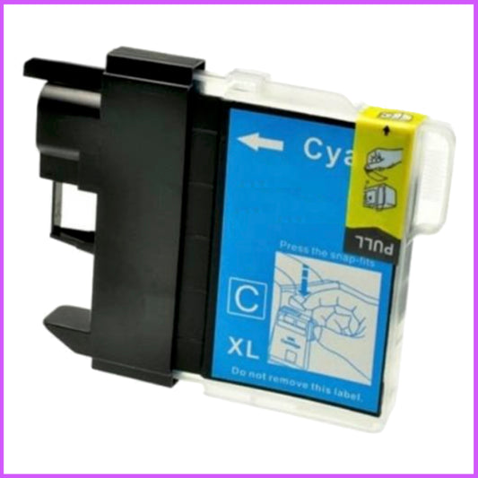 Compatible Brother 1100XL Cyan Ink Cartridge (Saturn)