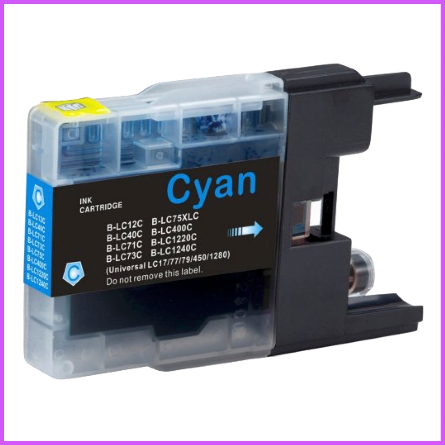Compatible Brother 1280XL Cyan Ink Cartridge (Uranus)