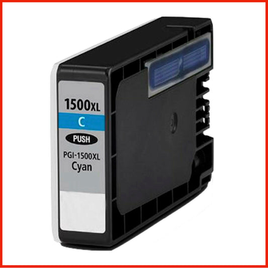 Compatible Canon 1500XL Cyan Ink Cartridge