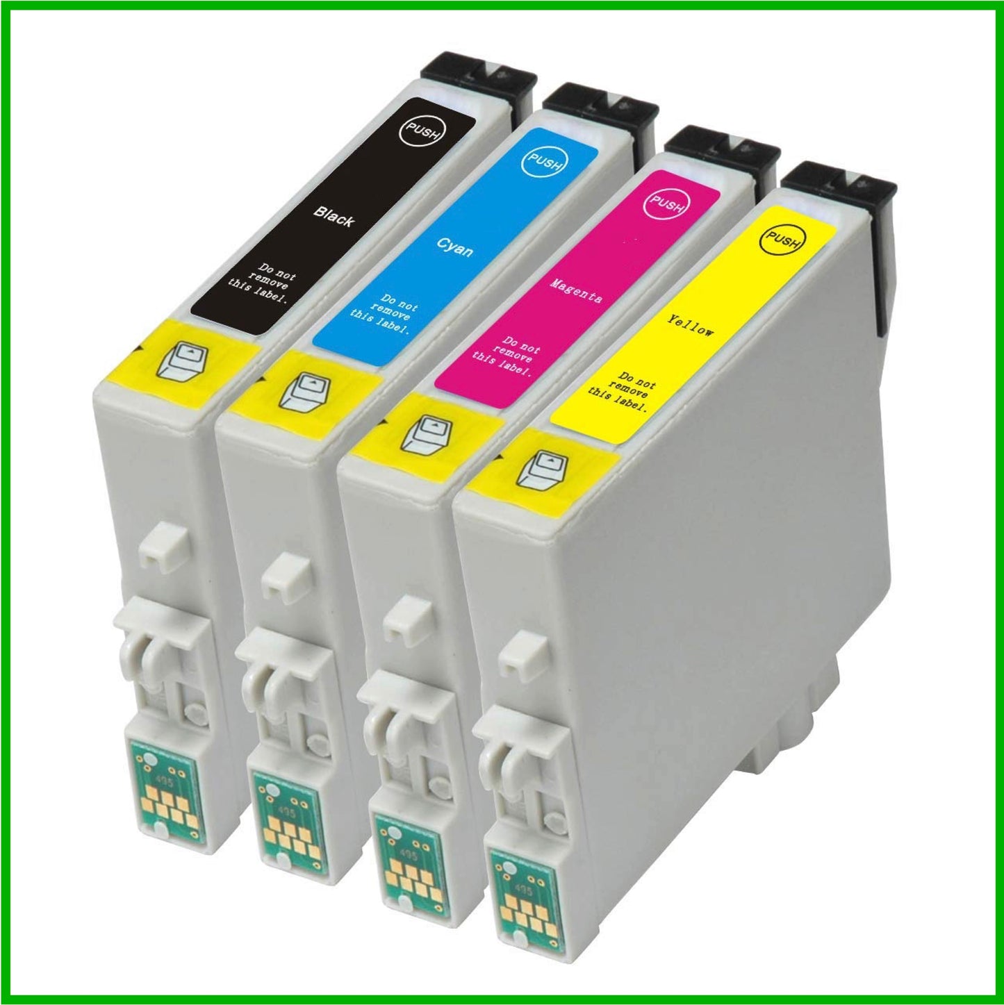 Compatible Epson T551/T552/T553/T554 Multipack Ink Cartridges BK/C/M/Y (Duck)