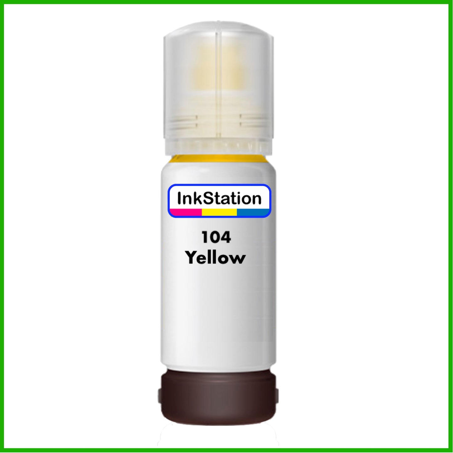 Compatible Yellow Ink Bottle for 104 Epson EcoTank (70ml)