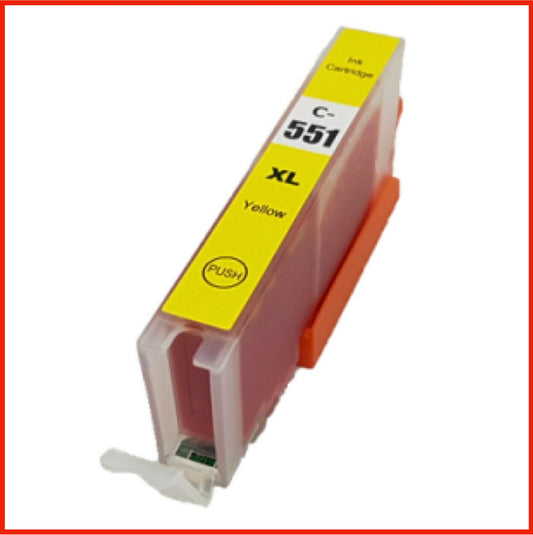 Compatible Canon 551XL Yellow Ink Cartridge