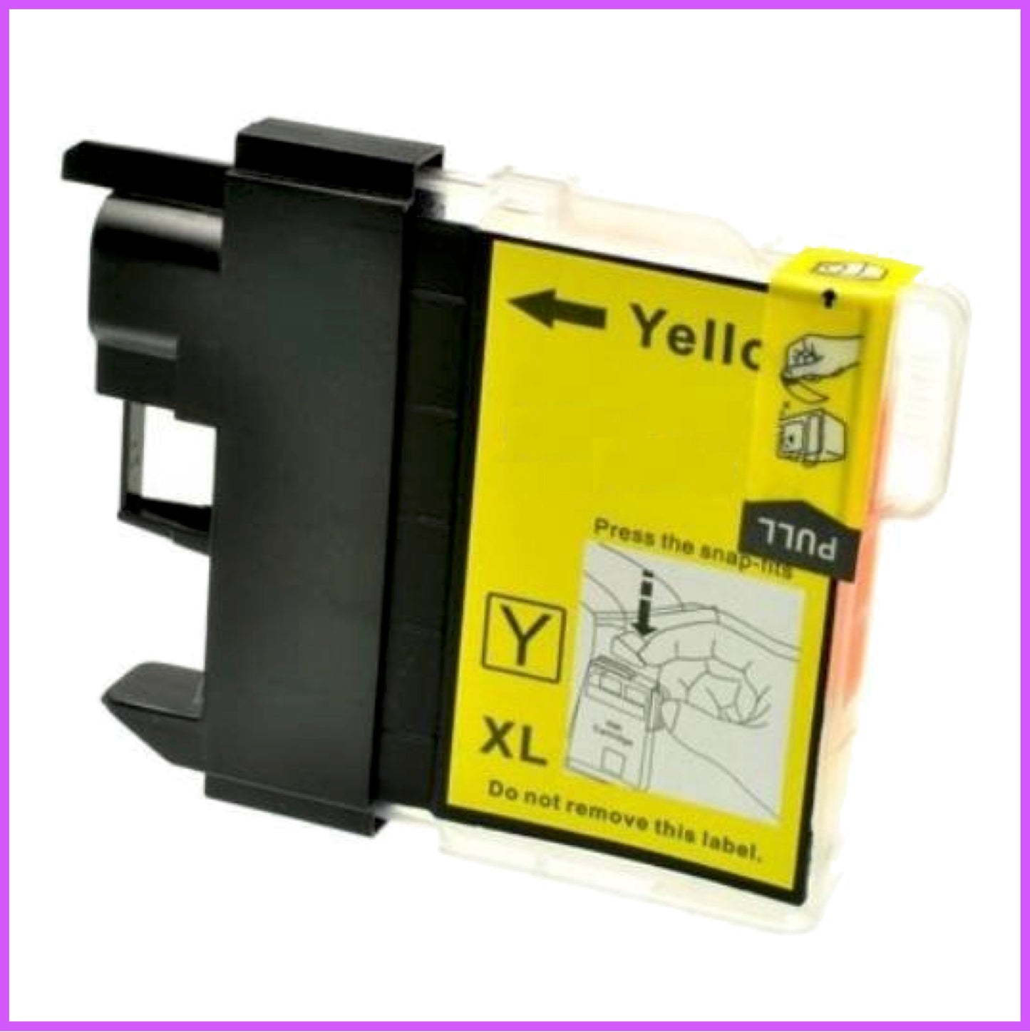 Compatible Brother 1100XL Yellow Ink Cartridge (Saturn)